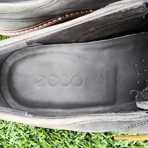 Ecco Mens size 40 &41 casual Oxford  lace-up shoes used good condition ECCO Oxford Mens Brown Leather Lace Up Shoes Size 40 US 7 | eBay main image 3